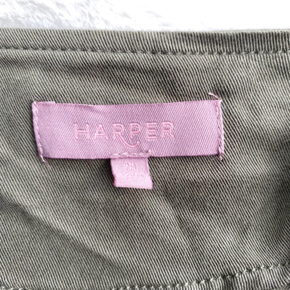 Francesca’s Collections Green Military Lightweight Jacket Size Medium - Picture 15 of 16